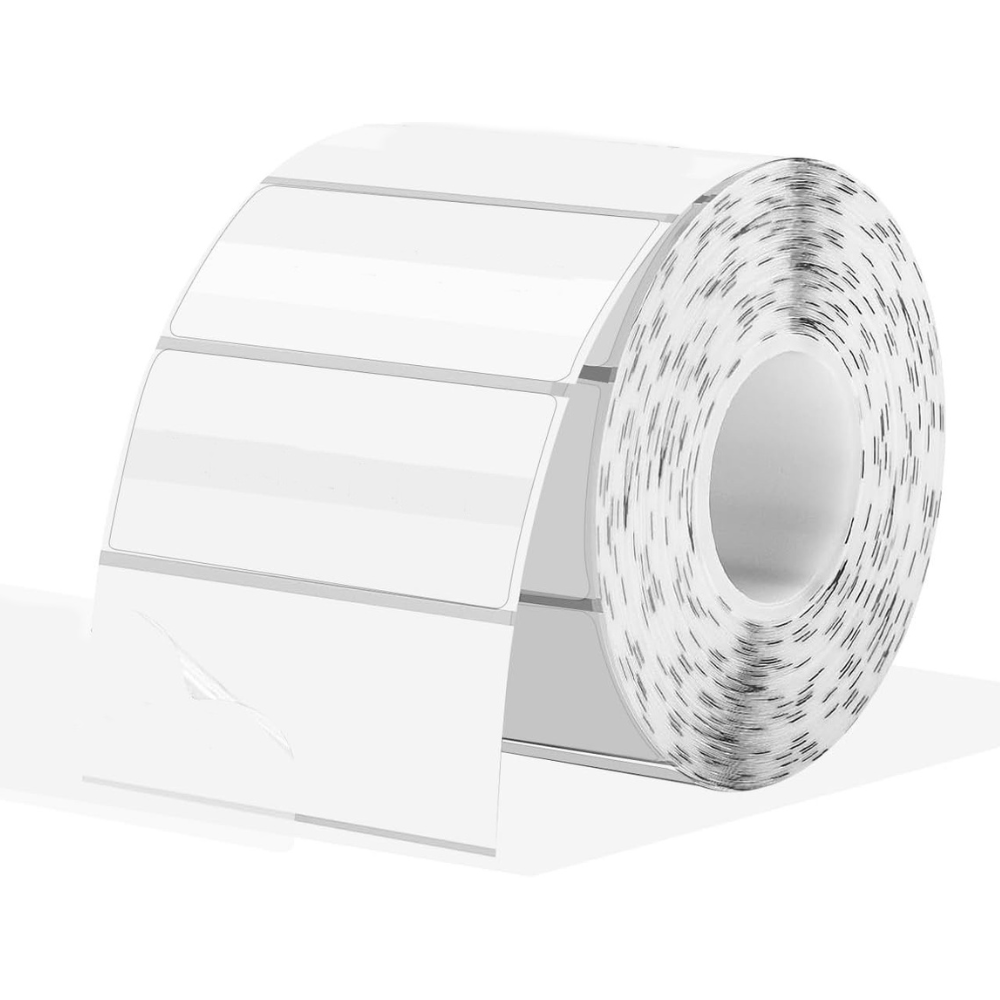 Etiquetas Térmicas Directas 2 × 1 pulgadas Transparentes (rollo con 500)
