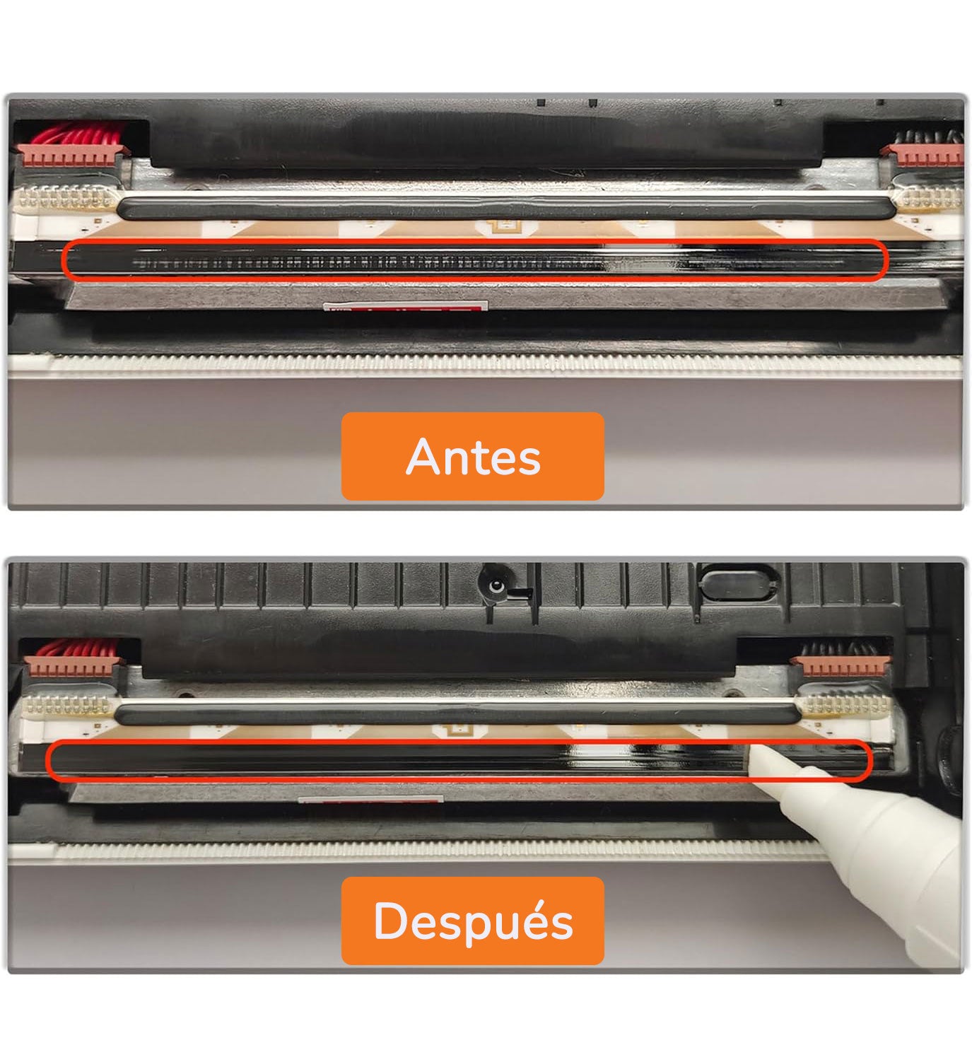 Pluma Limpiadora para Cabezal Térmico